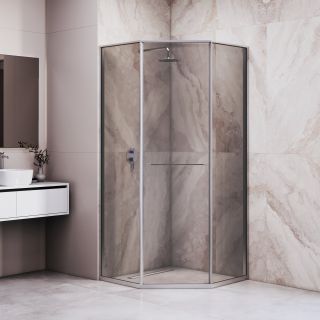 Душевой уголок RGW SV-82 "R" 33328200-31R 100x100 см хром